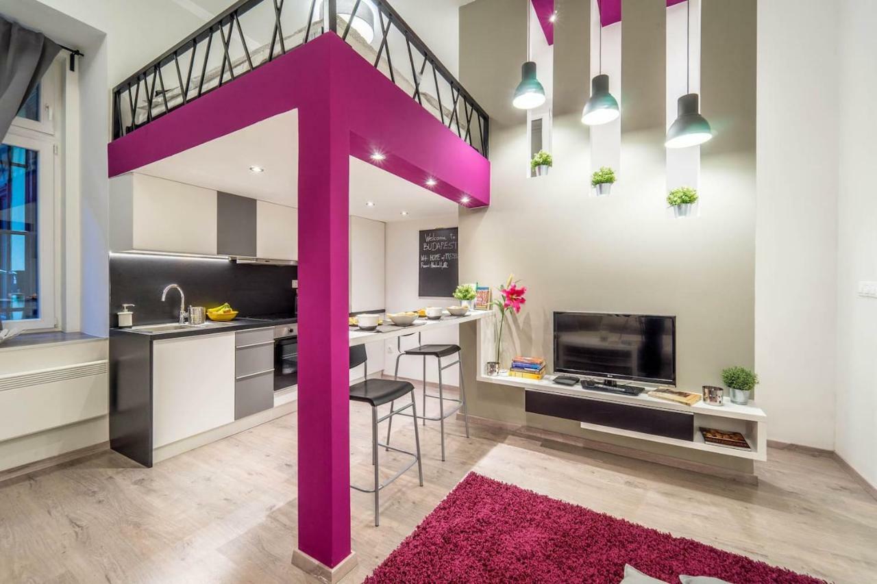 Cozy Downtown Studio Apartment Budapest Ngoại thất bức ảnh